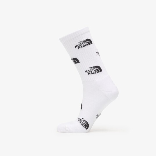 The North Face Everyday Crew Logo Socks - 2p TNF Black/TNF White L (44-46) The North Face Everyday Crew Logo Socks - 2p TNF Black/TNF White L (44-46)