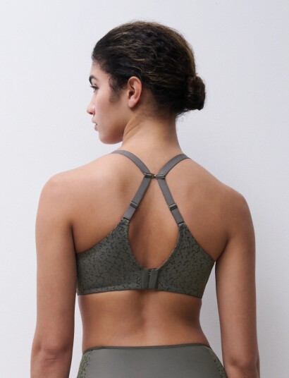 CHANTELLE Norah Covering Spacer Bra Khaki green 80 E