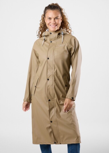Swedemount Väderöarna Long Coat W Dk Beige 50 Vårjakker Swedemount Väderöarna Long Coat W Dk Beige 50 Vårjakker