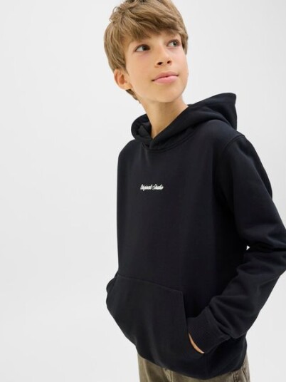 Jack & Jones Junior Black Jornorrebro Emb Sweat Hette Noos Jnr 152