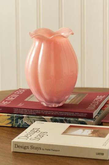 Ellos Home Vase Alva høyde 21 5 cm Rosa
