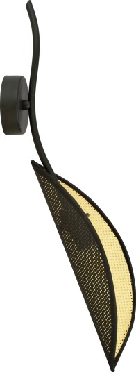 Orno Petalo Vegglampe Maks. 40 W E14 Svart/Gull Orno Petalo Vegglampe Maks. 40 W E14 Svart/Gull