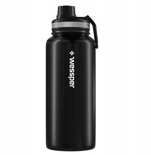 Wessper Activemax Steeline Termoflaske 1000 Ml Wes266-Bk-1000