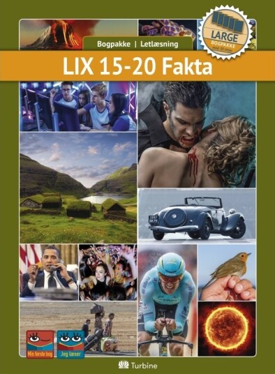 Lix 15 20 Fakta Large 30 Bøker | Bokkasse Lettlesing Fakta | Språk: Dansk