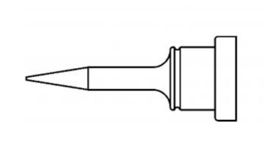 Weller Loddespiss skrujern 0,4 mm SMD 0,4 mm SMD Weller Loddespiss skrujern 0,4 mm SMD 0,4 mm SMD