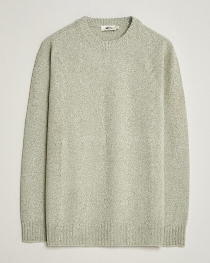 Altea Wool/Cashmere Crew Neck Pullover Mint Green Altea Wool/Cashmere Crew Neck Pullover Mint Green