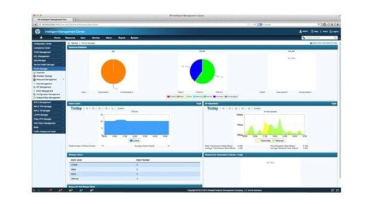 HP Intelligent Management Center Wireless Service Manager