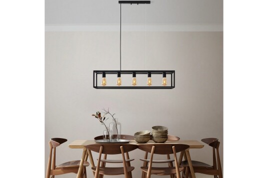 Taklampe Orika Horisontal Svart