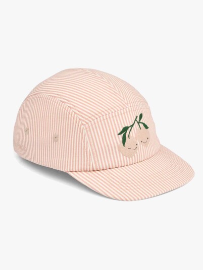 Liewood Rory Seersucker Cap   Pink   49