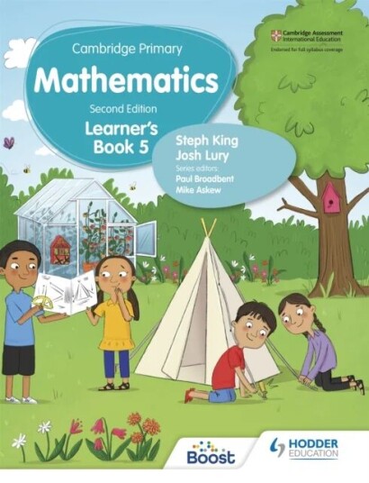 Cambridge Primary Mathematics Learner'S Book 5 Second Edition Av Josh Lury, Steph King