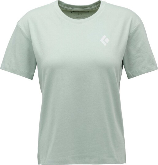 Black Diamond Women"s Heritage Badge Short Sleeve Tee Agave S
