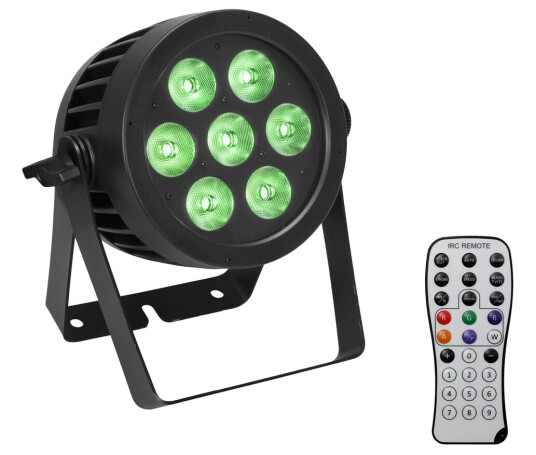 EuroLite LED IP PAR 7x8W QCL Spot EuroLite LED IP PAR 7x8W QCL Spot