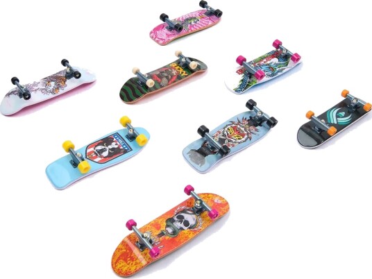 Maki Tech Deck 8 Pack Multipack Retro Neon Multi/Patterned One Size