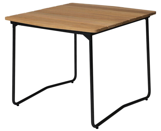 Grythyttan Stålmöbler Bord B31 Oljet eik/svart 84 x 92 cm Natur