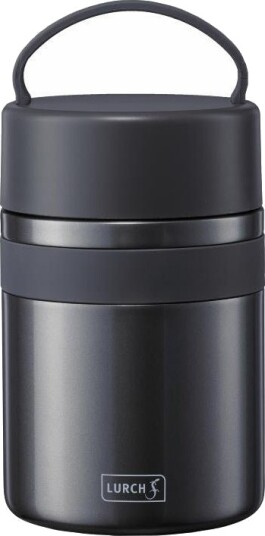 Lurch 00240844, Termisk Boks, 0,8 L, 12 Timer, Grå, Rustfritt Stål, 110 Mm
