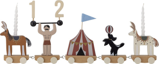 Bloomingville MINI - Aley Circus Birthday Wood train