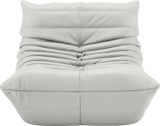 Ligne Roset Ligne Roset Togo Fireside Chair Fabric Cat. S Alcantara Silica A167 Lenestoler Michel Ducaroy Skum