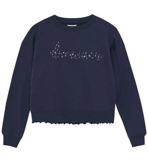 Creamie Sweatshirt - Blue - 116 Creamie Sweatshirt - Blue - 116