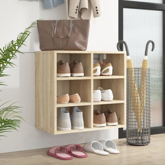 vidaXL Skoskap sonoma eik 52,5x30x50 cm vidaXL Skoskap sonoma eik 52,5x30x50 cm