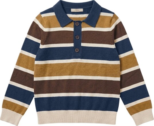 Fliink Benny Ls Polo Multi/patterned 80/86