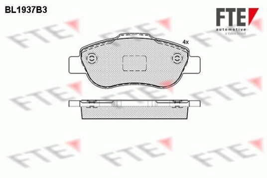Bremseklosser FTE 9010527