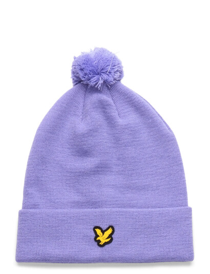 Lyle & Scott Sport Golf Merino Blend Beanie - Purple - ONE SIZE Lyle & Scott Sport Golf Merino Blend Beanie - Purple - ONE SIZE