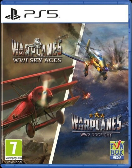 Warplanes: WW1 Sky Aces + WW2 Dogfight PS5 Spill