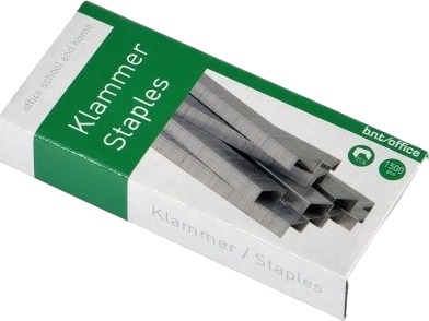 Hæfteklammer Bnt/Office 21/4 Stål 1500Stk/Pak