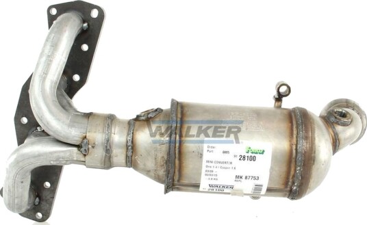 WALKER 28100 Katalysator