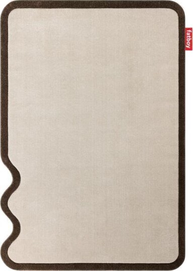 Fatboy Grand Not Straight Teppe Creme / Brun Fatboy Grand Not Straight Teppe Creme / Brun