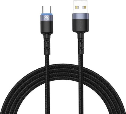 Tellur Usb-A Til Usb-C Led LadeOg Datakabel 1,2 M Sort Tellur Usb-A Til Usb-C Led LadeOg Datakabel 1,2 M Sort