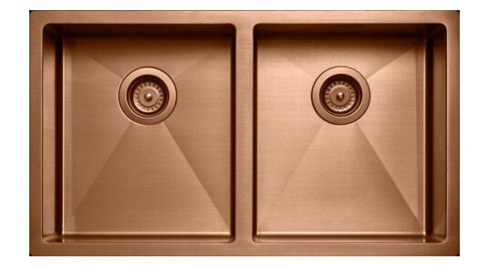 Tapwell Ta4040 PVD Kjøkkenvask Copper Look (TA-9425538)