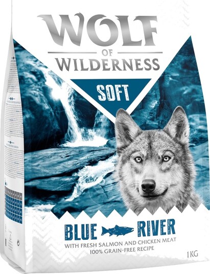 Wolf Of Wilderness "Soft Blue River" Laks 1 Kg