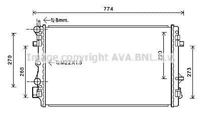 Radiator AVA Clever Choice SA2021