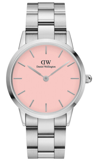 Daniel Wellington DW Klokke Iconic Link Blush 36mm Sølv