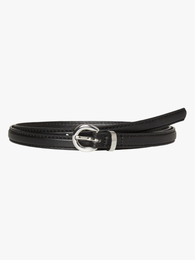 Vero Moda Katja Coated Belt Sort 85 Vero Moda Katja Coated Belt Sort 85