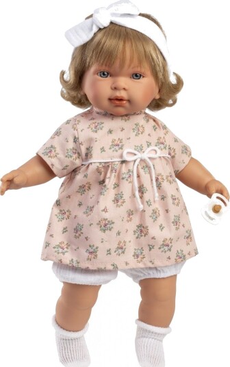 Llorens Carla Dukke Gråtende 42 cm Fra 3 År Llorens Carla Dukke Gråtende 42 cm Fra 3 År