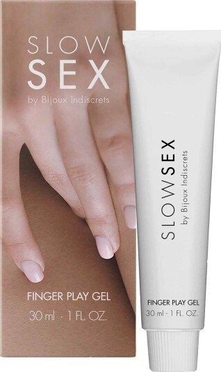 Bijoux Indiscrets Slow Sex by Finger Play Gel 30 ml - Klar