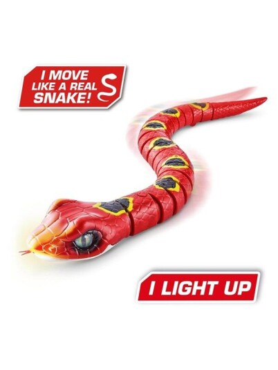 Zuru Robo Alive Robotic Snake - Rød Zuru Robo Alive Robotic Snake - Rød