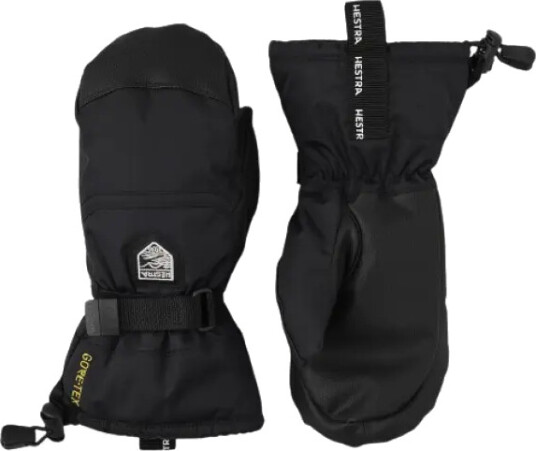 Hestra Gore-Tex Gauntlet Jr. Mitten Svart 4 Hestra Gore-Tex Gauntlet Jr. Mitten Svart 4