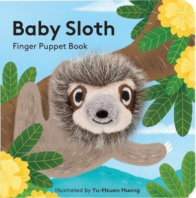 Baby Sloth: Finger Puppet Book Av Chronicle Books
