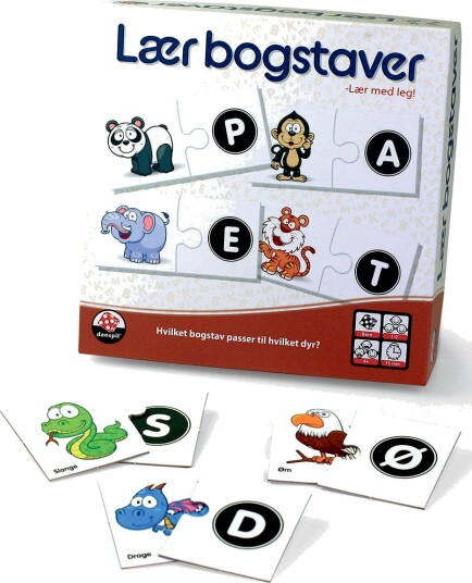 Danspil Lær Bokstavene 4 År+ 1-2 Spillere