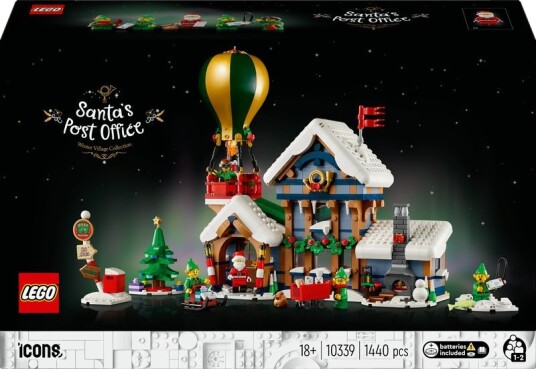 LEGO Icons Julenissens postkontor 10339