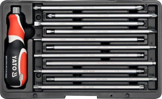 Yato YT-2797 Skrutrekkersett 1,21 Kg Håndverktøy