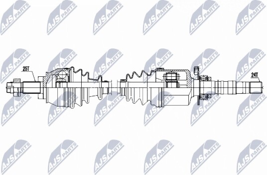 NTY NPW FT 103 Drivaksel NTY NPW FT 103 Drivaksel