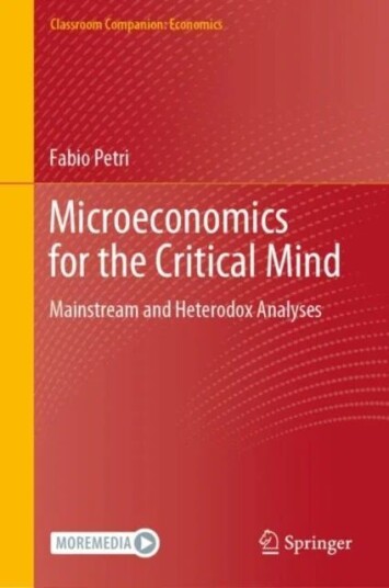 Microeconomics For The Critical Mind Av Fabio Petri
