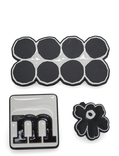 Marimekko Pumpuli Set I - Black - ONE SIZE