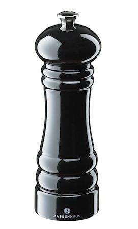 Zassenhaus Berlin Saltkvern 18 cm blank svart