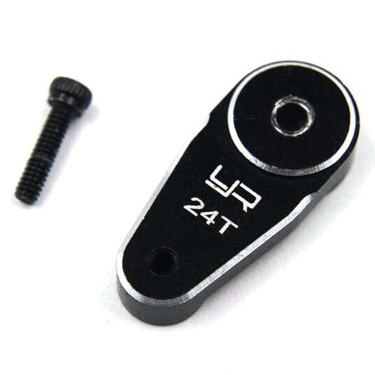 Yeah Racing AXSC-084 ALUMINUM 24T SERVO HORN FOR AXIAL SCX24