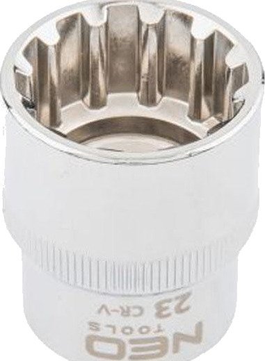 NEO Tools Pipenøkkel 08-595 23 mm, 1/2", CrV Stål